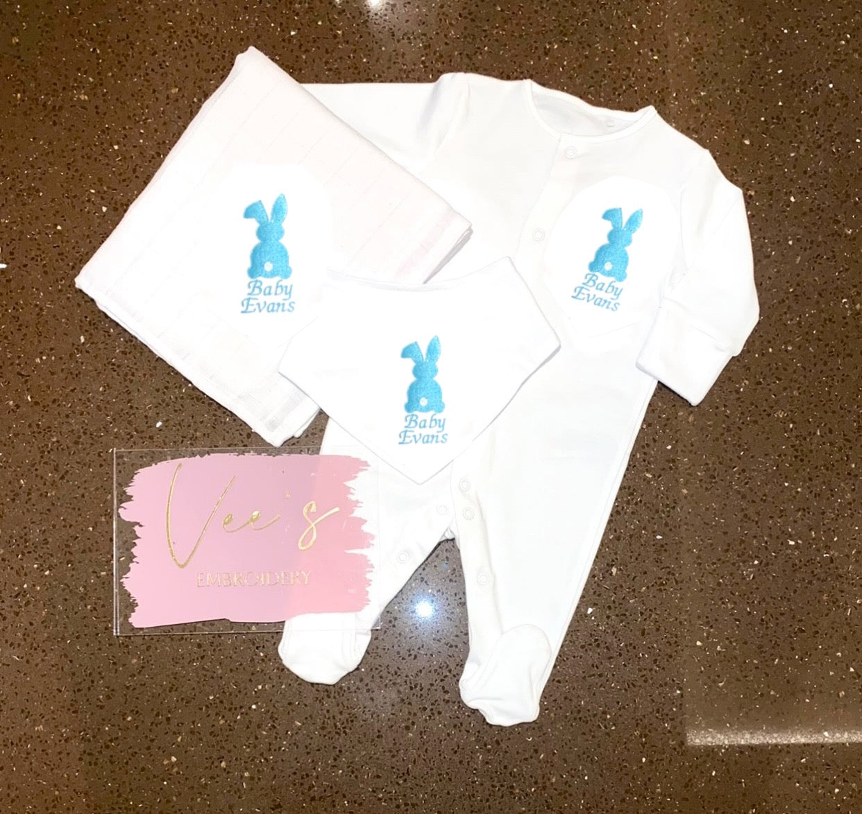 Bunny Baby Grow Set