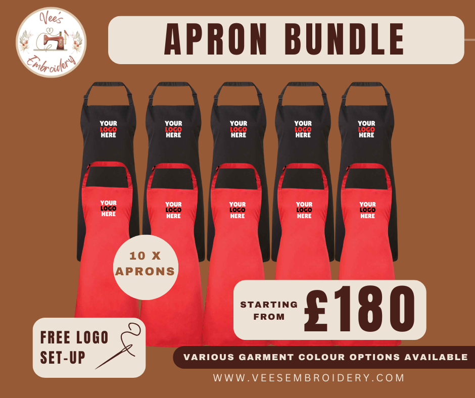 Apron Bundle | Embroidered Workwear Bundle