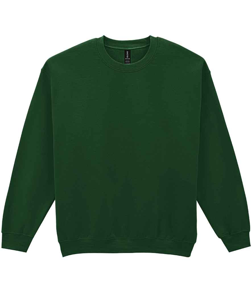 Green sweatshirt on a white background