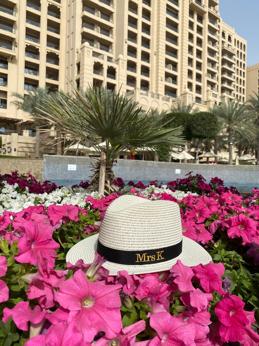 Adult's Personalised Summer Hat